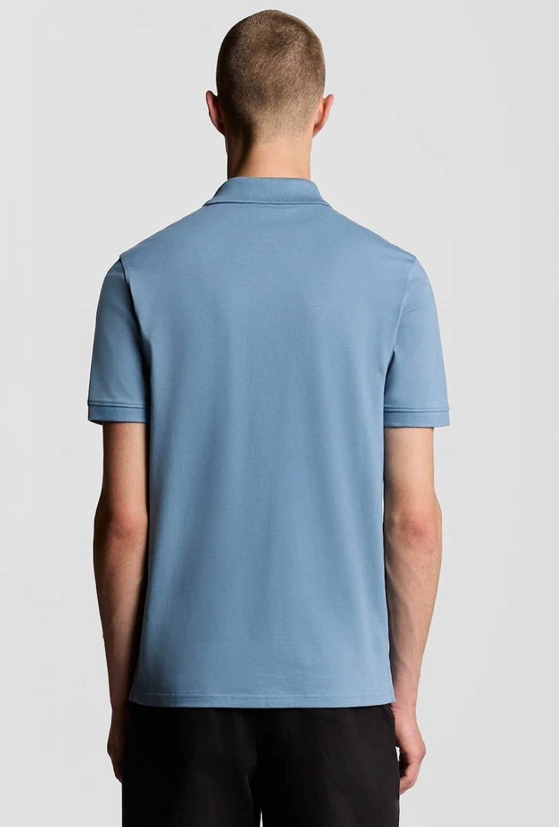 Lyle & Scott Plain Polo Shirt Ocean Sky Northern Ireland Belfast