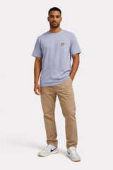 Lyle & Scott Plain T-Shirt Bubble Blue Northern Ireland Belfast