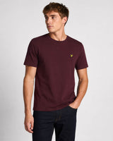 Lyle & Scott Plain T-Shirt Noir Plum Northern Ireland Belfast