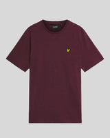 Lyle & Scott Plain T-Shirt Noir Plum Northern Ireland Belfast