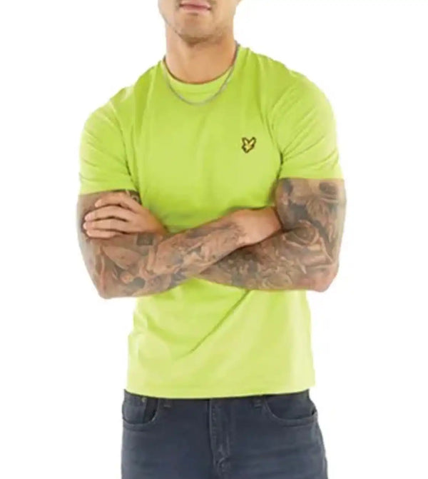 Lyle & Scott Plain T-Shirt Vibrant Kiwi Northern Ireland Belfast