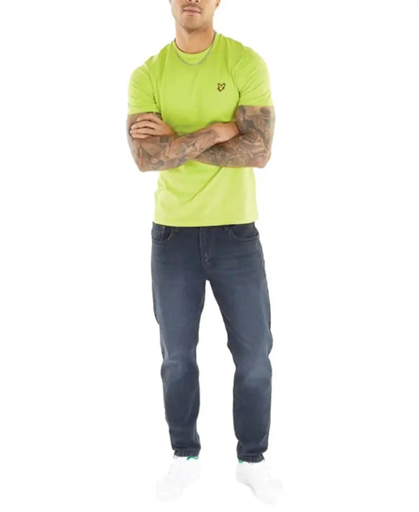 Lyle & Scott Plain T-Shirt Vibrant Kiwi Northern Ireland Belfast