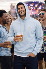 Lyle & Scott Pullover Hoodie Opal Blue Northern Ireland Belfast