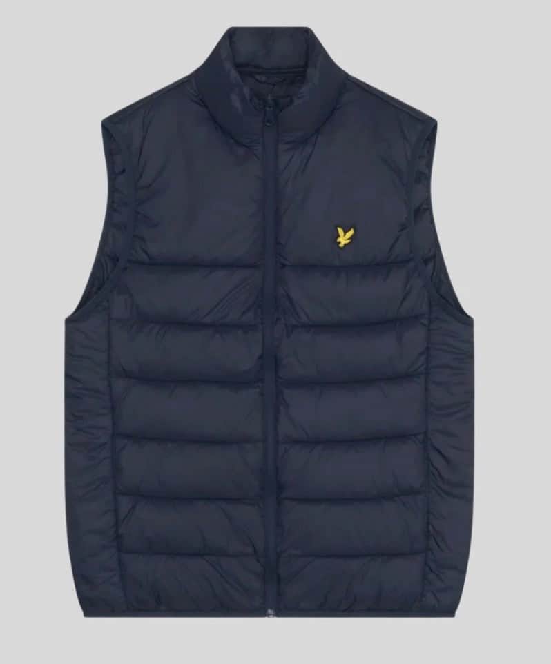 Lyle & Scott Wadded Gilet Body Warmer Navy Northern Ireland Belfast