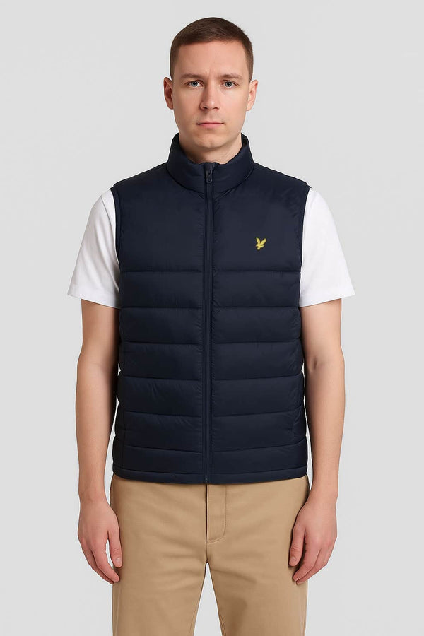 Lyle & Scott Wadded Gilet Body Warmer Navy Northern Ireland Belfast