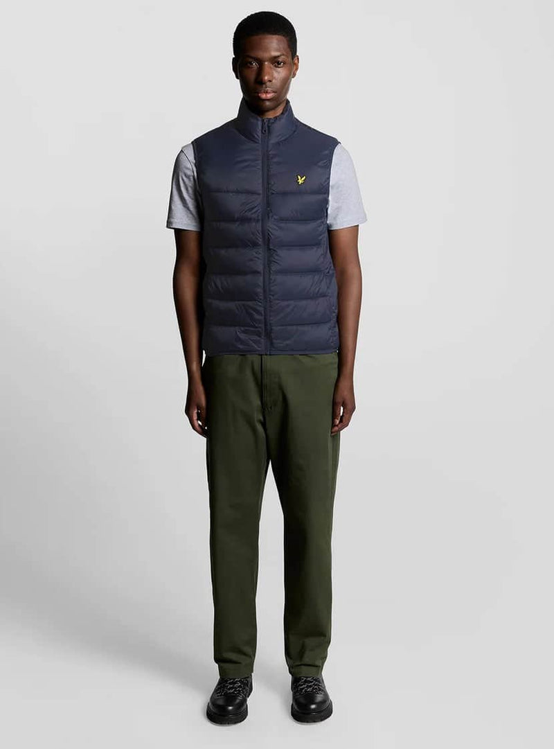 Lyle & Scott Wadded Gilet Body Warmer Navy Northern Ireland Belfast