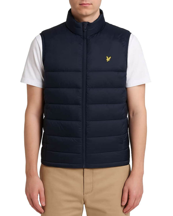Lyle & Scott Wadded Gilet Body Warmer Navy Northern Ireland Belfast