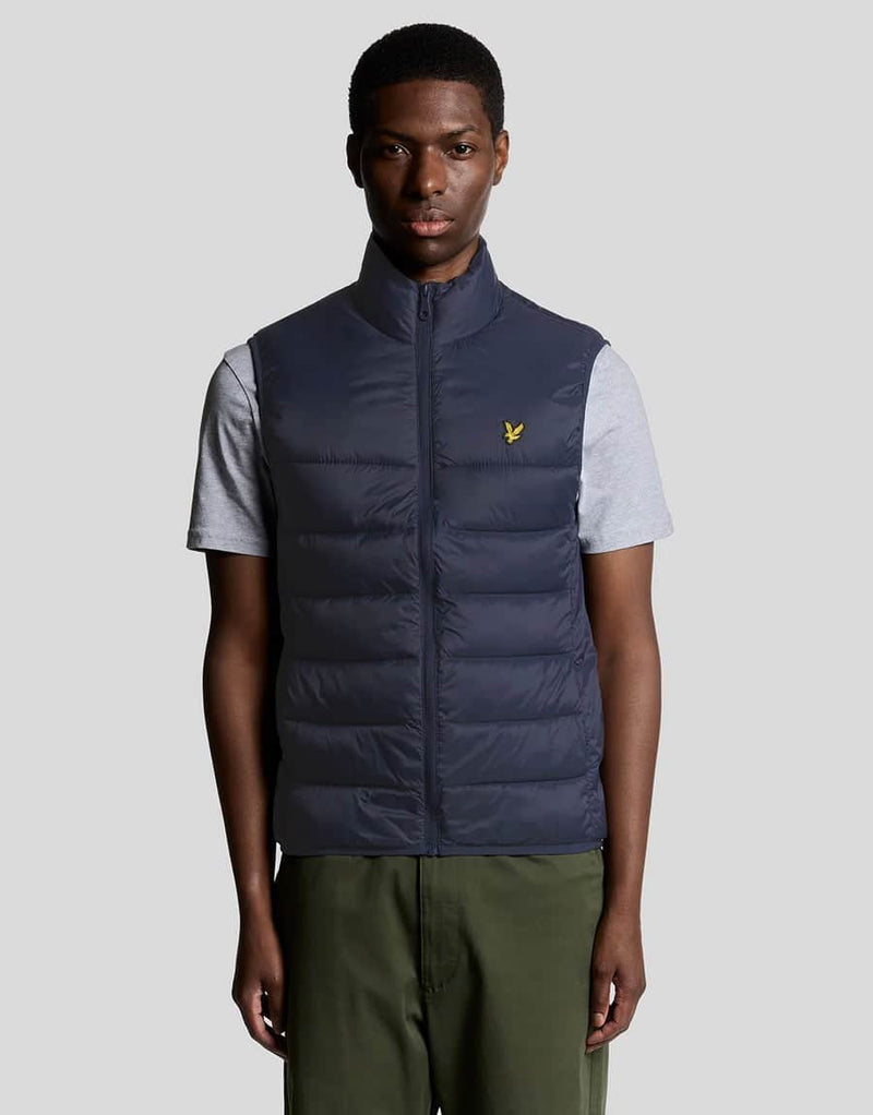 Lyle & Scott Wadded Gilet Body Warmer Navy Northern Ireland Belfast