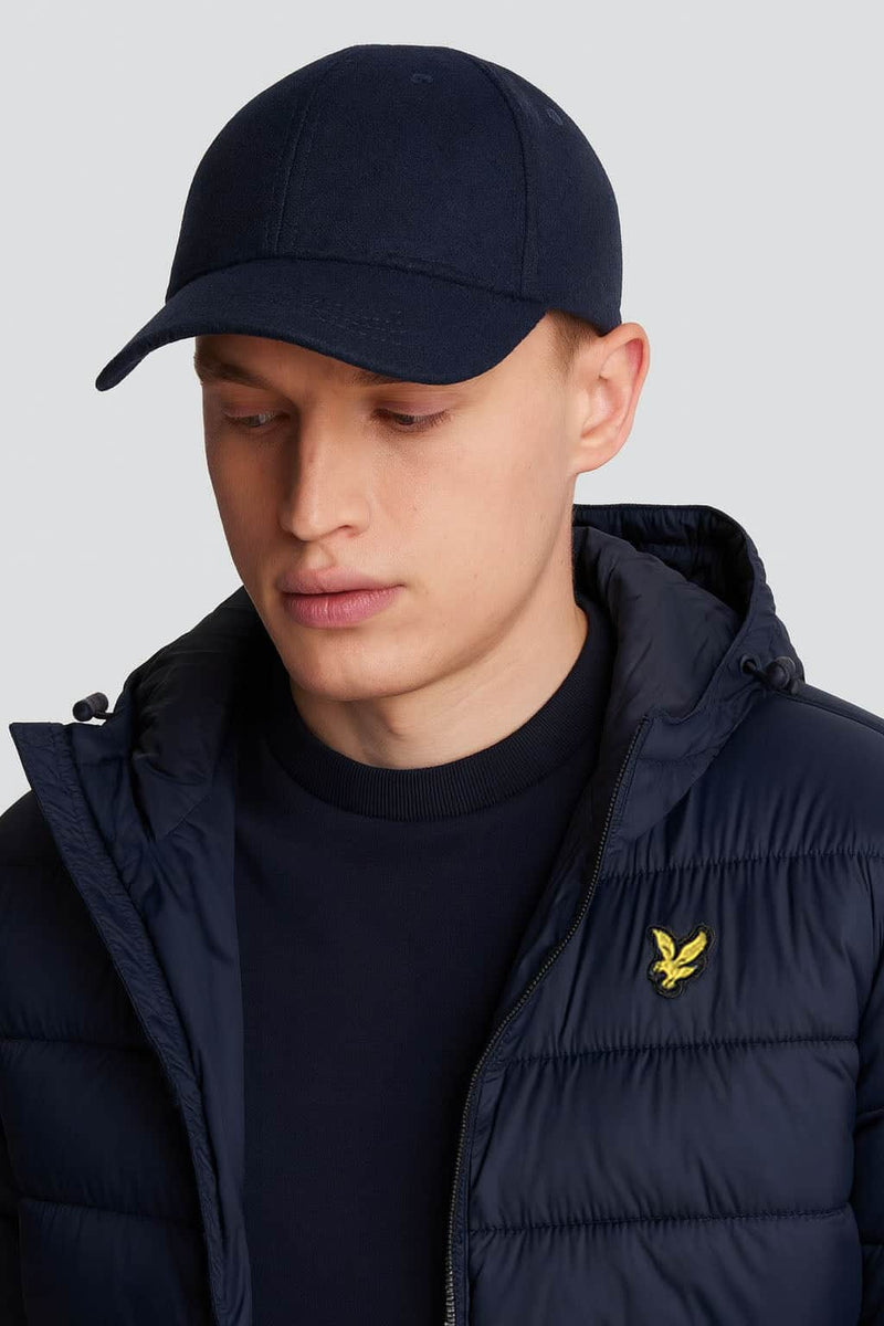 Lyle & Scott Wadded Puffer Jacket Dark Navy Northern Ireland Belfast