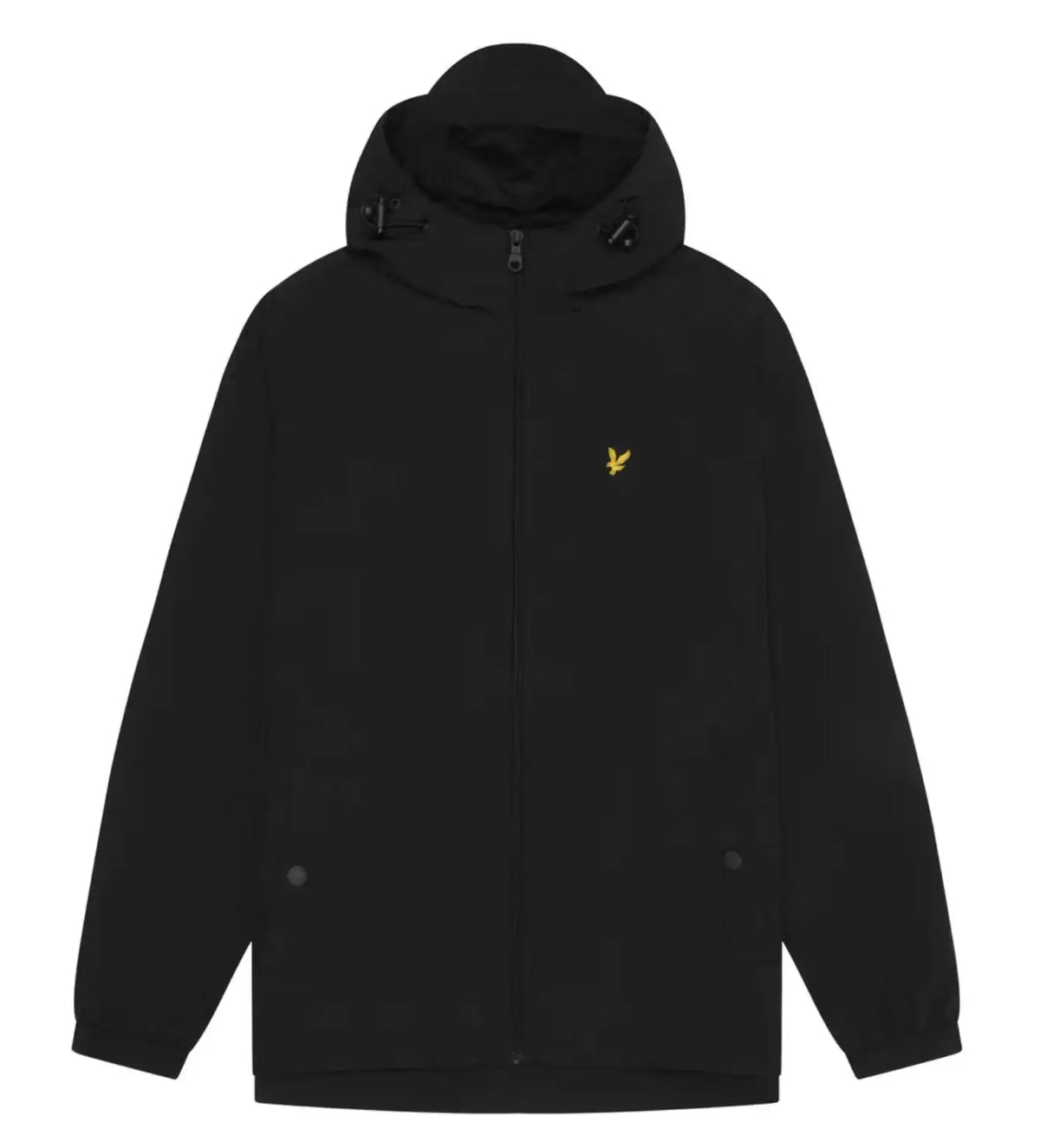 Lyle Scott Zip Through Hooded Jacket Black