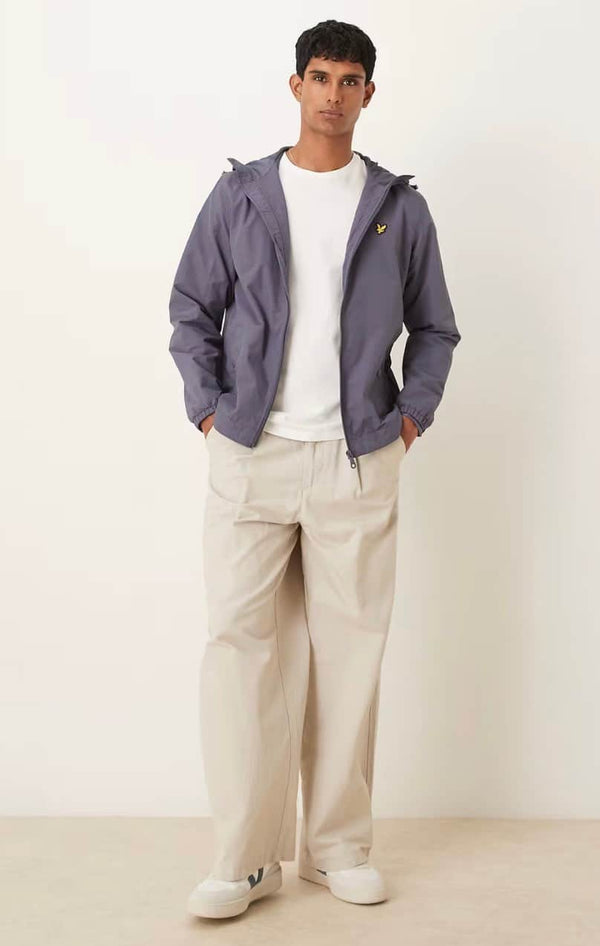 Lyle & Scott Zip Through Hooded Jacket Graystone Northern Ireland