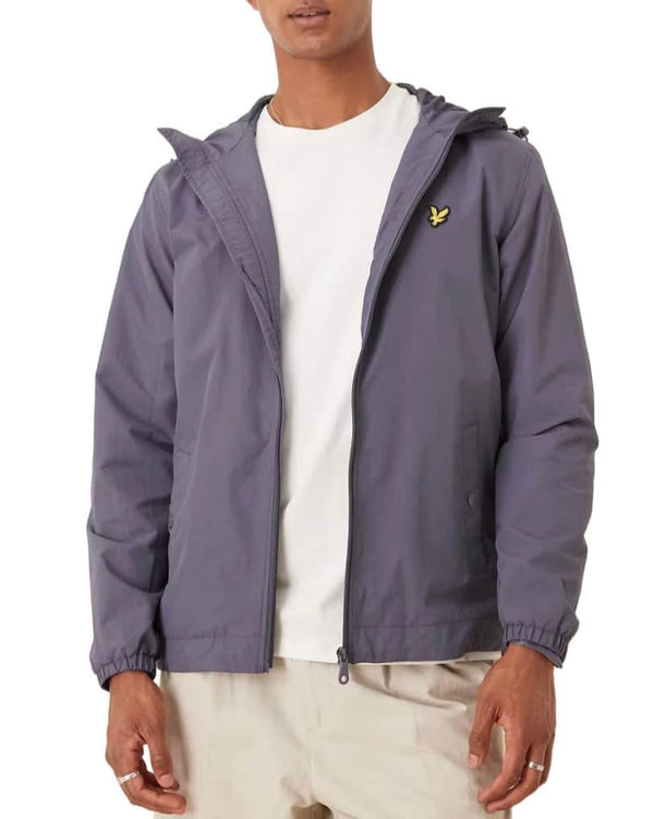 Lyle & Scott Zip Through Hooded Jacket Graystone Northern Ireland