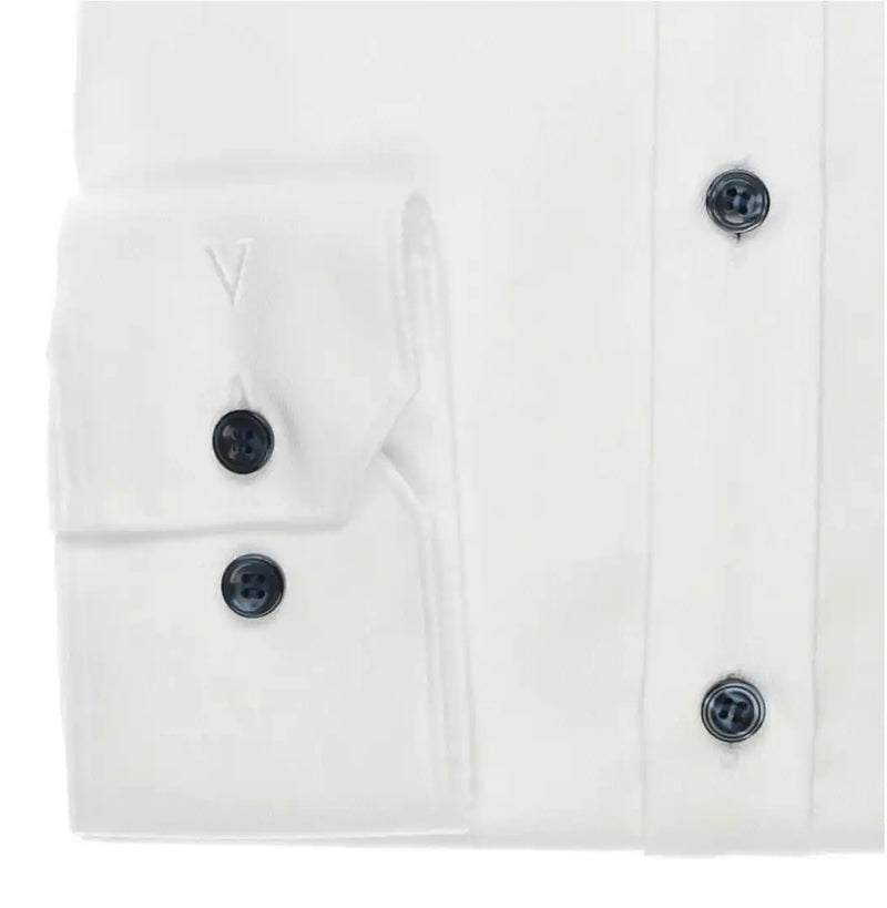 Marvelis 7579/64 Long Sleeve Body Fit White Formal Shirt