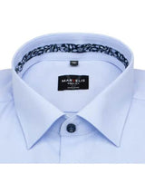 Marvelis Body Fit Formal Dress Shirt 7528-24-11 Blue Northern Ireland