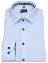 Marvelis Body Fit Formal Dress Shirt 7528-24-11 Blue Northern Ireland