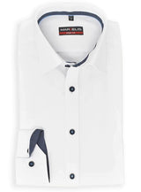 Marvelis Men’s Body Fit (Slim Fit) Dress Shirt 7534/34/00 White
