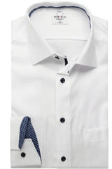 Marvelis Mens Modern Fit Shirt 7222-74-00 White Northern Ireland