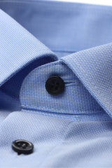 Marvelis Modern Fit Dress Shirt 7258/84/11 Blue Weave Northern