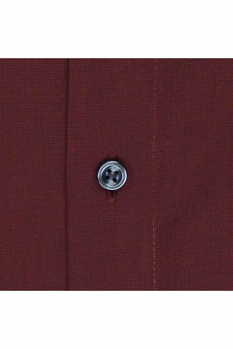 Marvelis- Modern Fit Shirt - Non Iron - Dark Red.