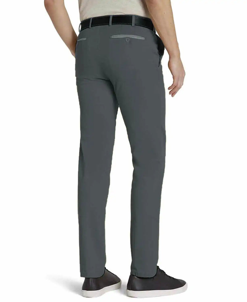Meyer Chino Trousers New York Luxury Cotton Grey - Pants