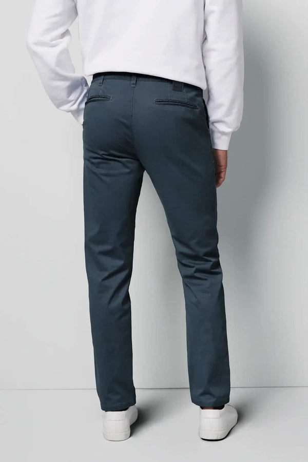 Meyer M5 Casual Cotton Chino Trousers Blue Northern Ireland Belfast