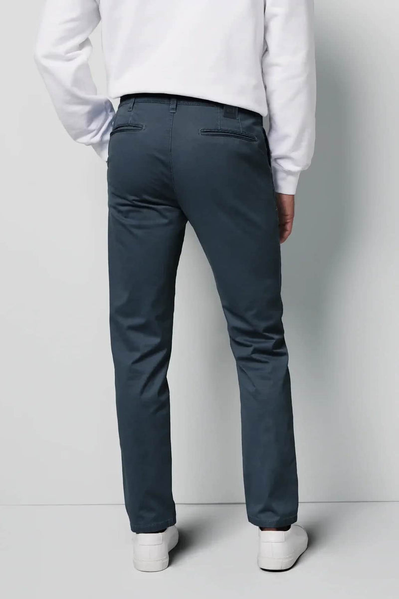Meyer M5 Casual Cotton Chino Trousers Blue Northern Ireland Belfast