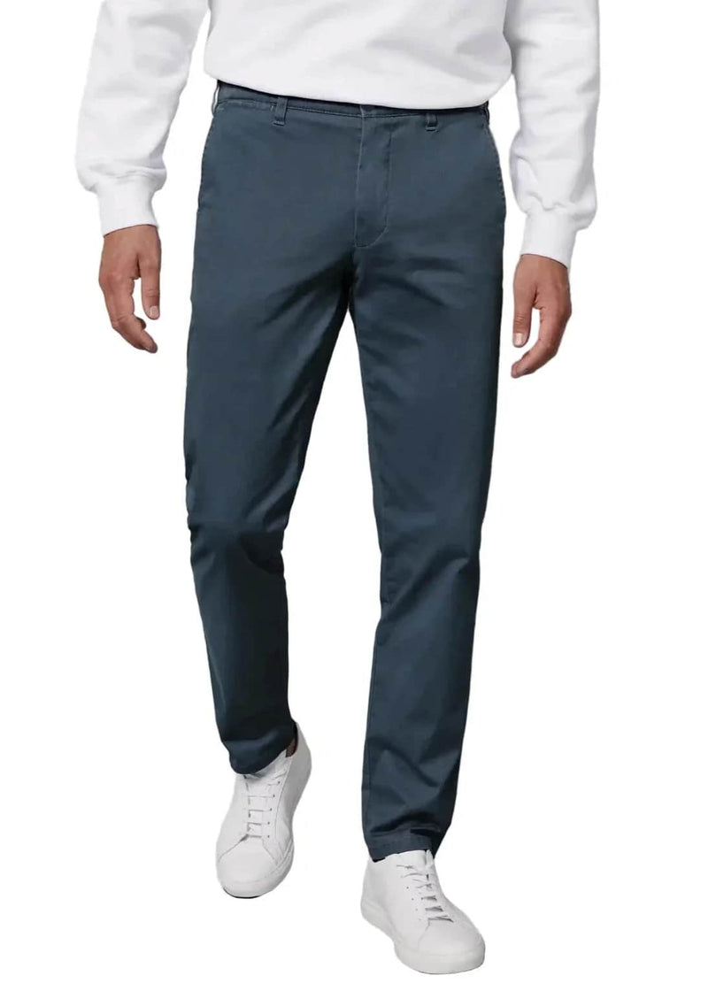 Meyer M5 Casual Cotton Chino Trousers Blue Northern Ireland Belfast
