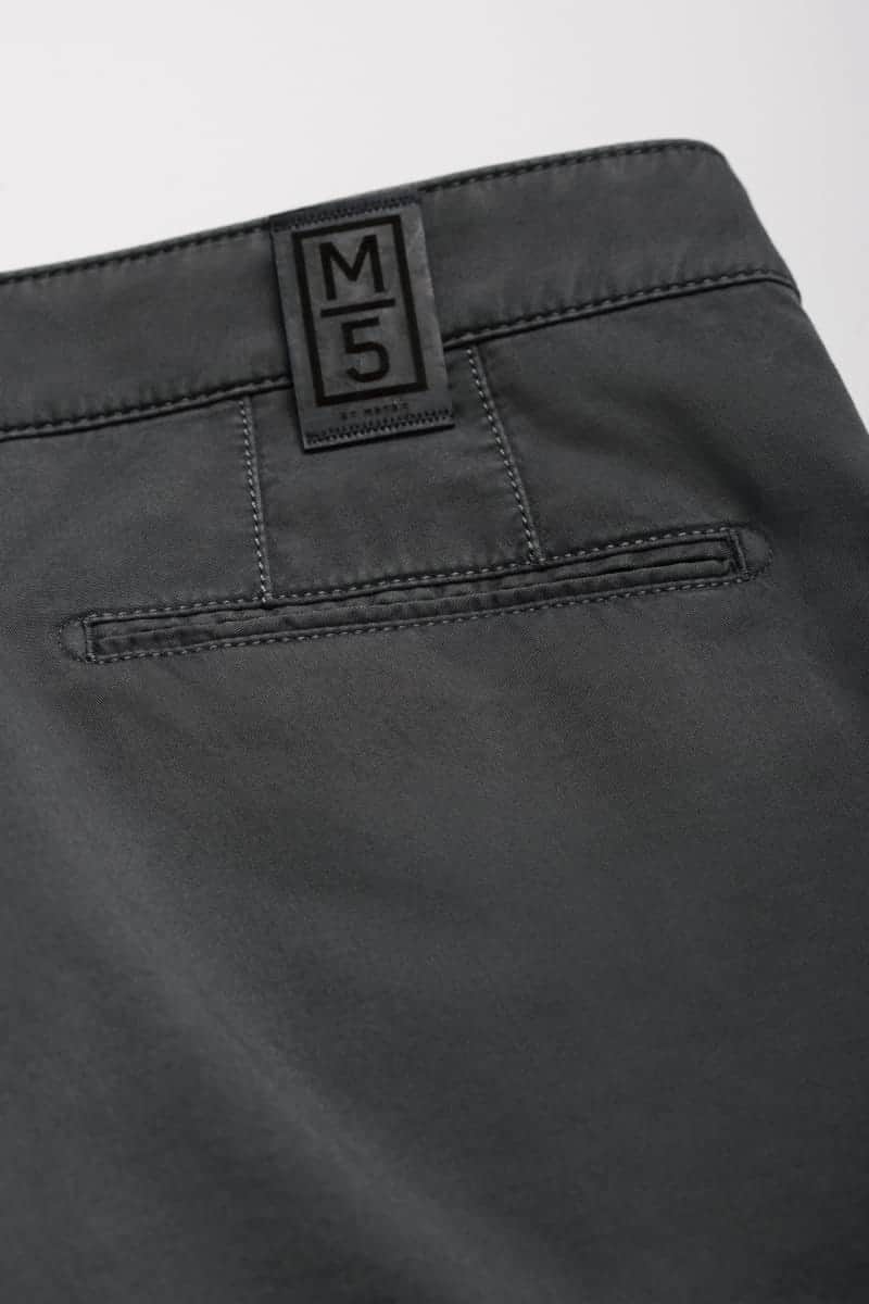 Meyer M5 Casual Cotton Chino Trousers Charcoal Northern Ireland