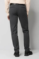 Meyer M5 Casual Cotton Chino Trousers Charcoal Northern Ireland