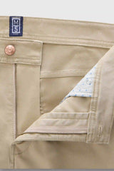 Meyer M5 Chino Trousers Slim Fit High Performance Satin 9-6106 Beige