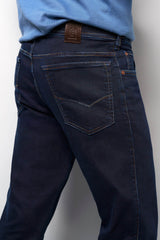 Meyer M5 Jeans Slim Leg Super Stretch Dark Denim Blue Northern