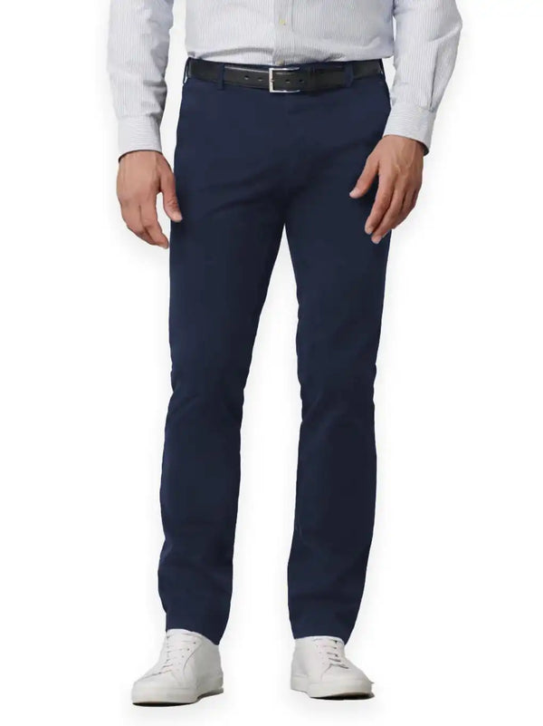 Meyer Men’s Chino Trousers Roma Cotton 9-316-15 Blue Ballynahinch