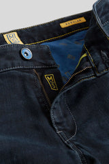 MEYER Jeans M5 Regular Fit 9-6209 Stretch Denim Navy - Pants
