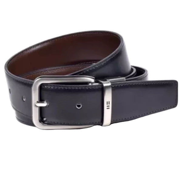 Miguel Bellido Mens Reversible Belt Black/Dark Brown Northern Ireland