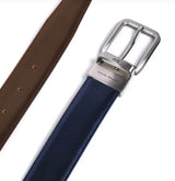 Miguel Bellido Mens Reversible Belt Navy/Brown Northern Ireland