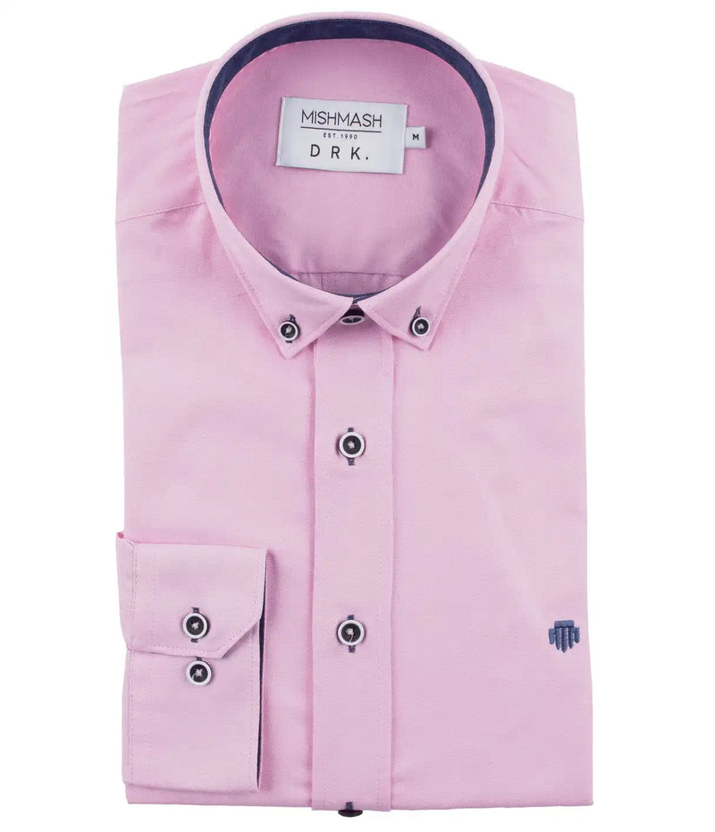 Mish Mash Classic Oxford Summit Long Sleeve Shirt Pink