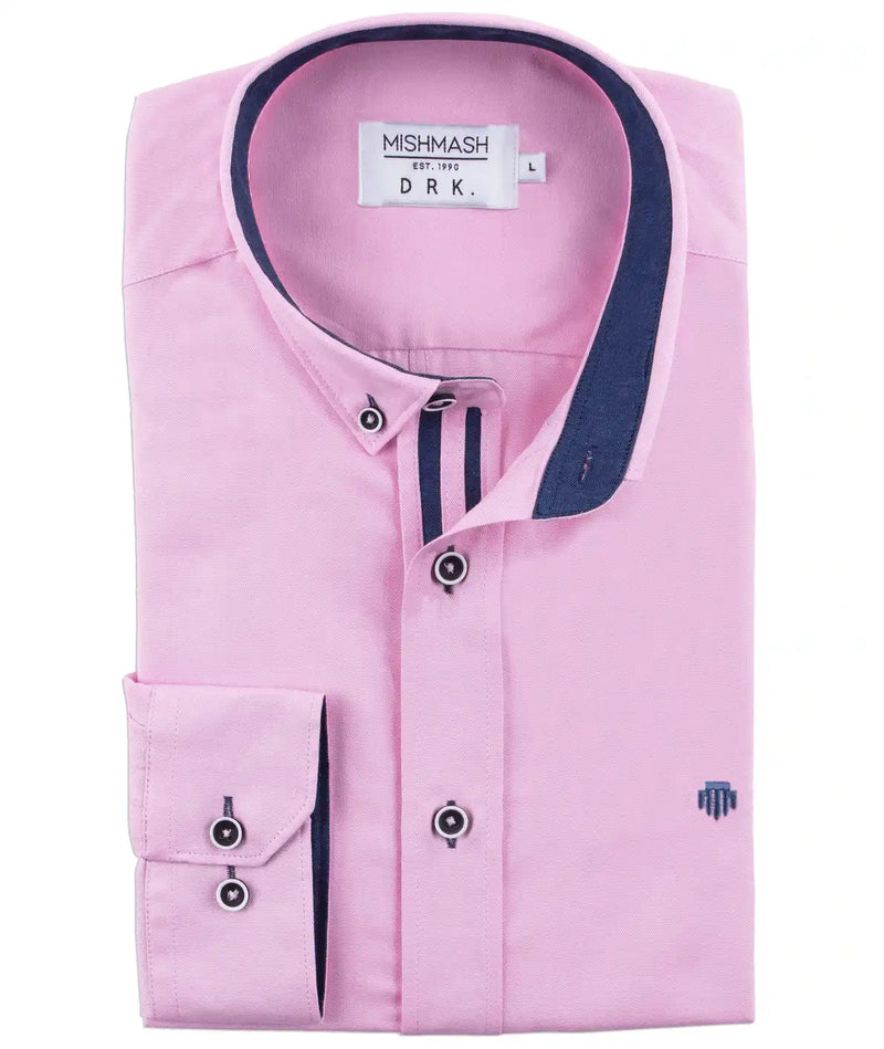 Mish Mash Classic Oxford Summit Long Sleeve Shirt Pink