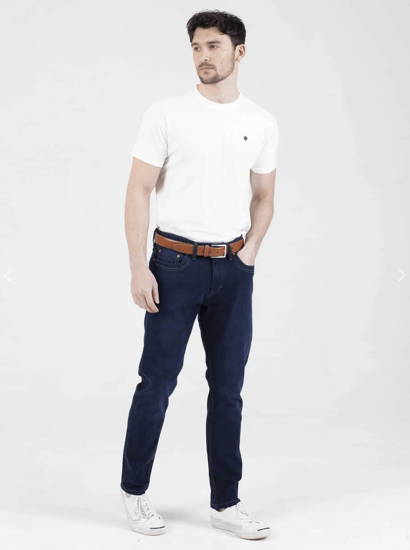 Mish Mash Tapered Jeans Alento - Navy