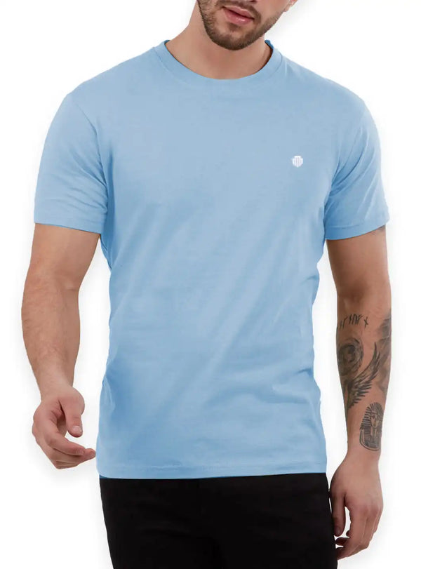 Mish Mash Men’s Adaman Regular Fit T-Shirt Sky Blue Northern