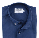Mish Mash Classic Oxford Summit Long Sleeve Shirt Indigo Navy