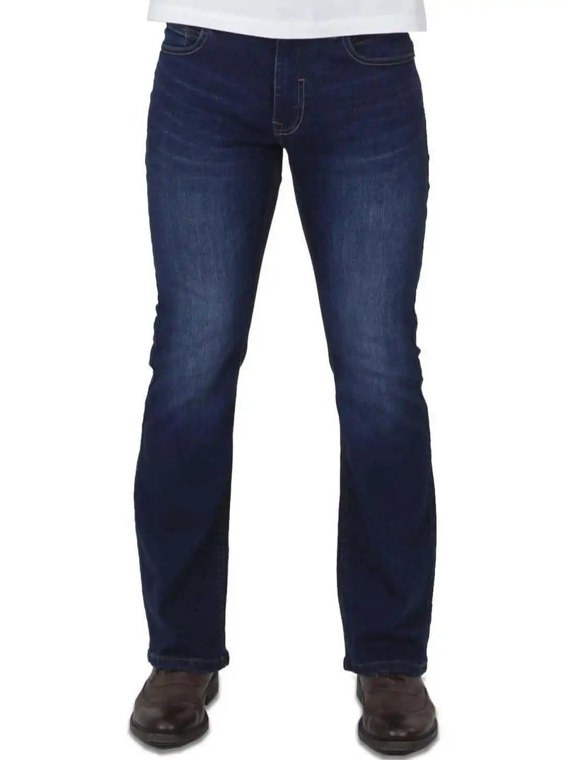 Mish Mash Jeans Bootcut Reece Mid Wash Blue