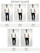 Mish Mash Jeans 1941 Reece Mid Wash Blue.