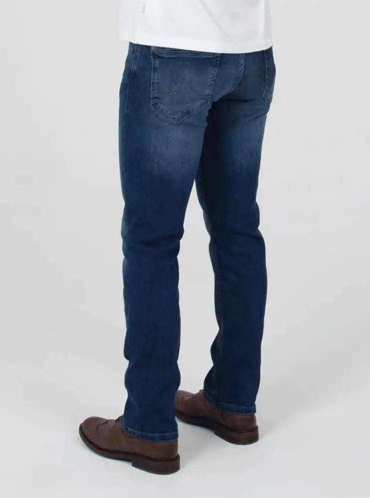 Mish Mash Jeans Straight Leg 1987 Alento Mid Wash - Pants