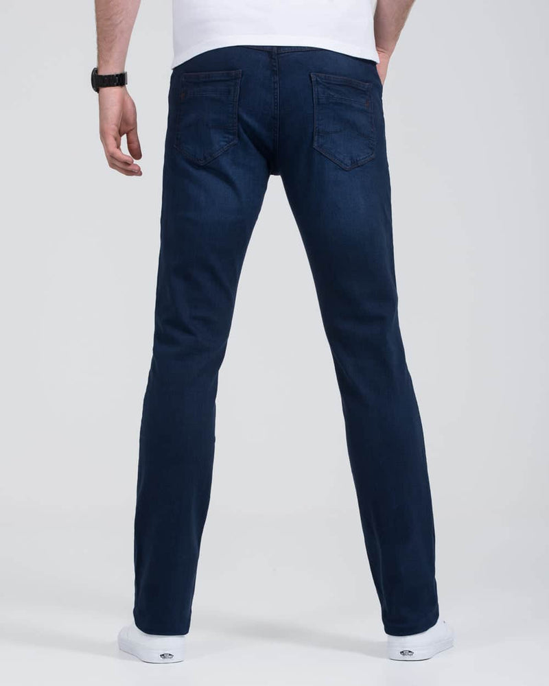 Mish Mash Mens Jeans Straight Leg 1987 Hurst Blue Blue Northern
