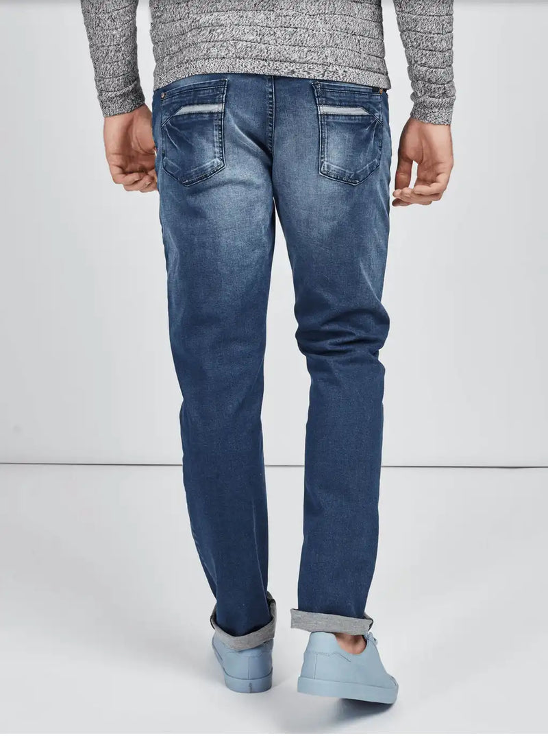 Mish Mash - Walker Mid Wash Bootcut Jeans.