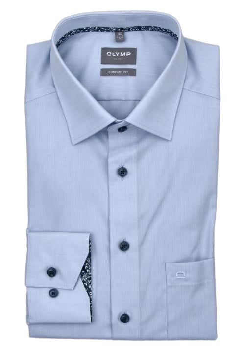 Olymp Comfort Fit Dress Shirt 1004/64/11 Blue Northern Ireland Belfast