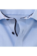 Olymp Mens Comfort Fit Shirt 1006-74-11 Blue Northern Ireland Belfast