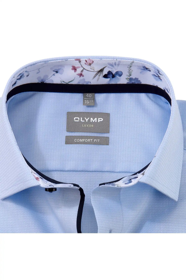 Olymp Mens Comfort Fit Shirt 1006-74-11 Blue Northern Ireland Belfast