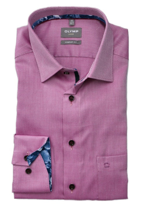 Olymp Men’s Dress Shirt Comfort Fit 1082/34/95 Pink Ballynahinch
