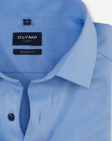 Olymp Men’s Dress Shirt Modern Fit 1204/54/11 Blue Northern Ireland